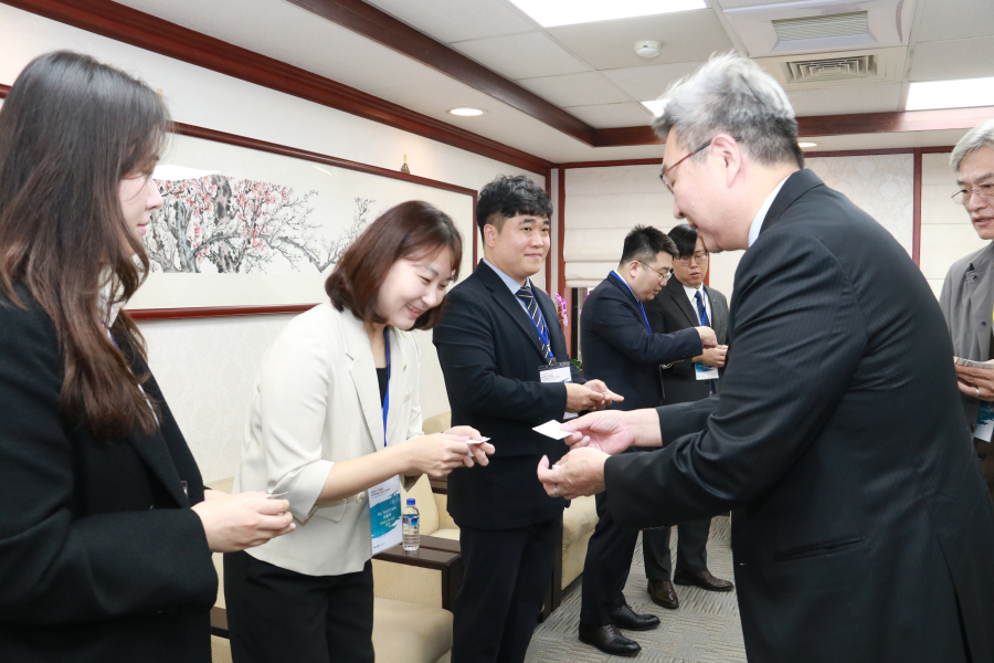歡迎韓國信保基金(KODIT)代表蒞臨台灣！