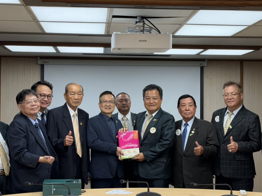 彰化縣員林獅子會張志明會長率領團隊蒞臨參訪信保基金
